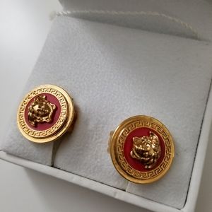 Versace clip earrings